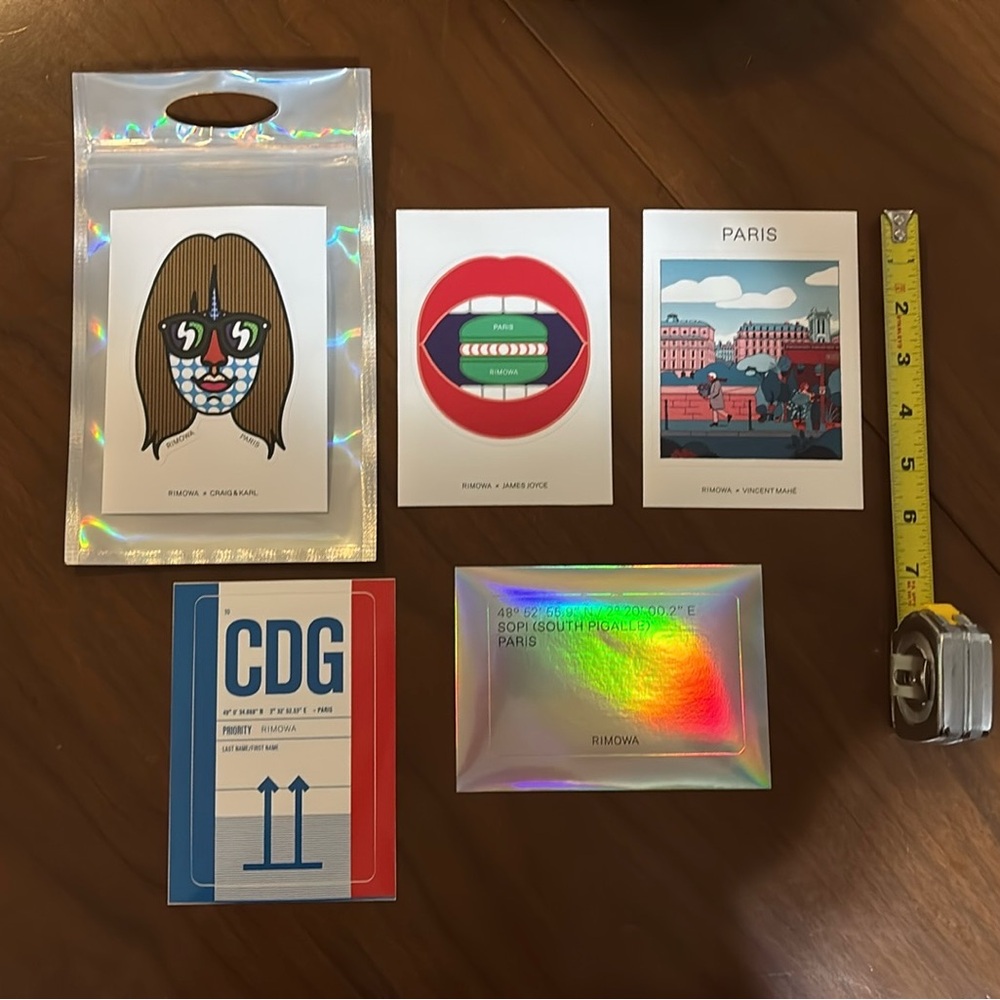 Rimowa París Sticker Pack